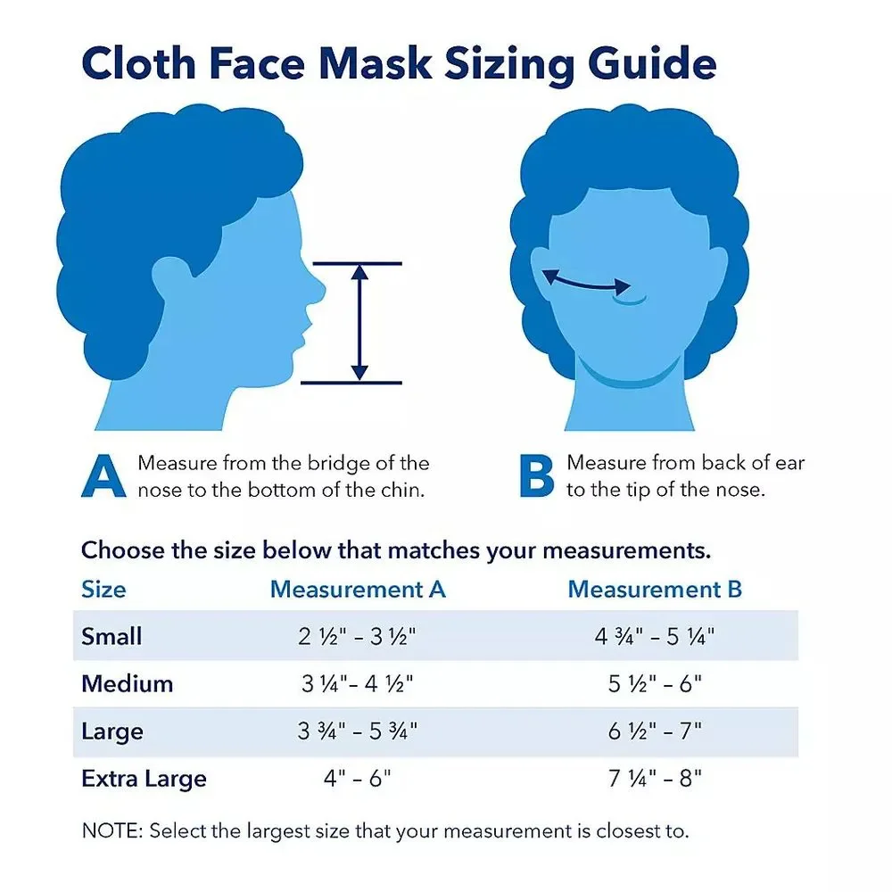 Disney Parks Adult Cloth Face Mask Medium NIP